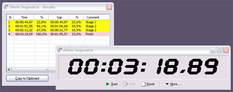 XNote Stopwatch 1.67