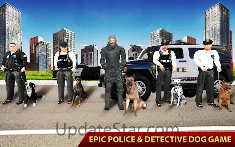 US Police Dog Crime Shooting