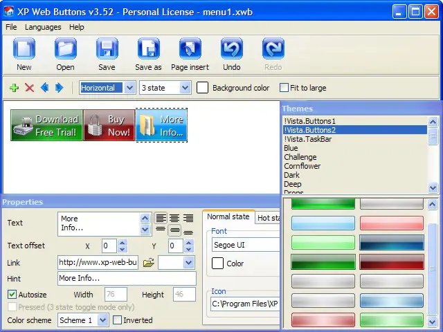 XP Web Buttons 3.52