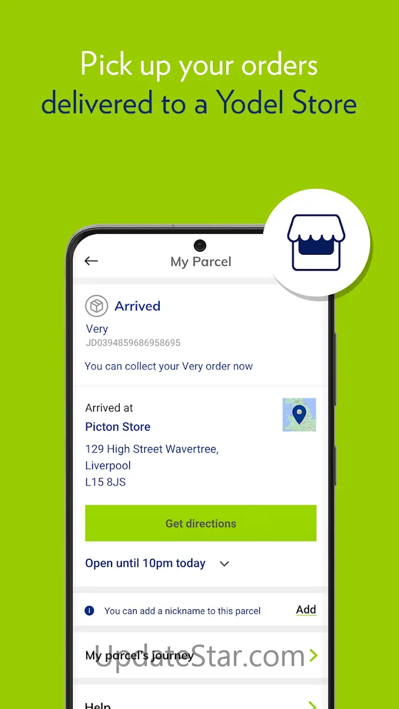 Track & Collect Yodel Parcels 4.10.4