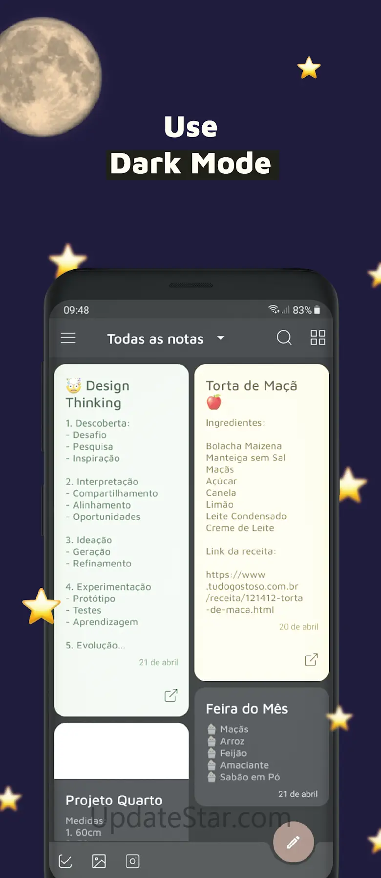 My Notes: Notepad and lists 3.4.10