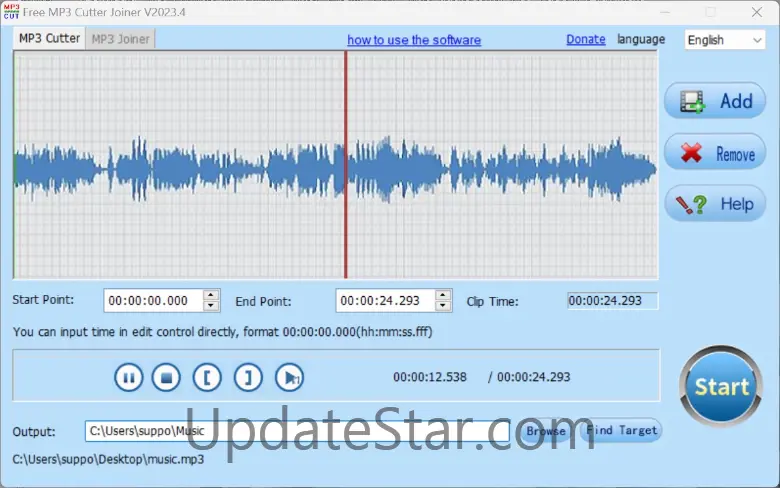 Free MP3 Cutter Joiner 2025.2