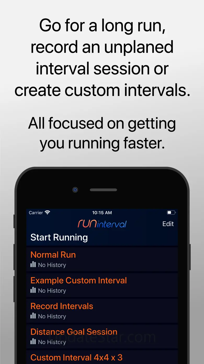 RUN interval - Running Timer 5.5