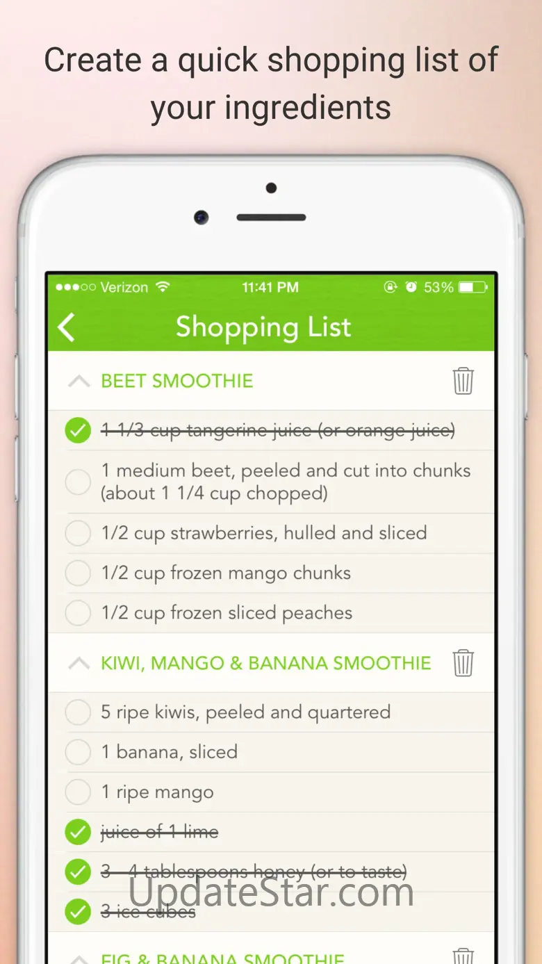 Smoothie Recipes Pro - Get healthy and lose weight 1.4