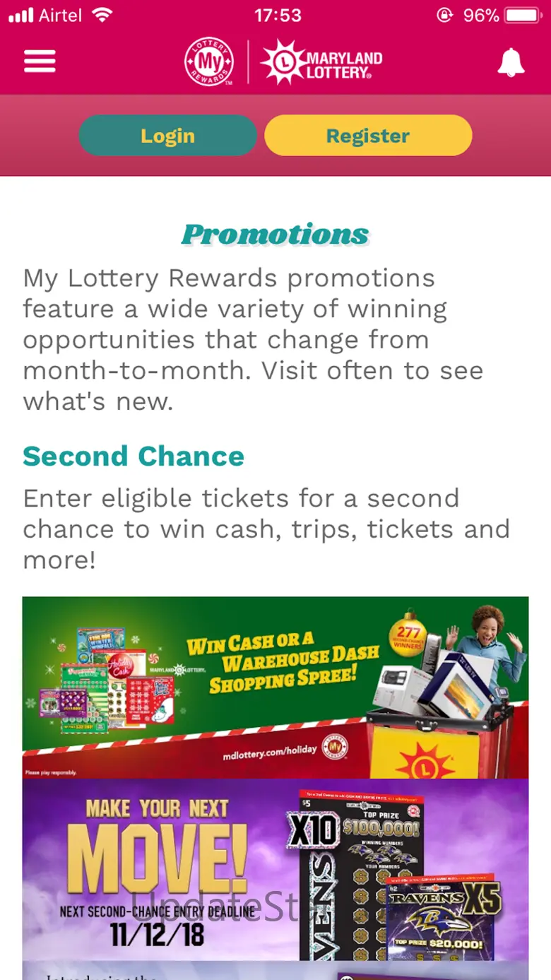 MD Lottery-My Lottery Rewards 2.3.0