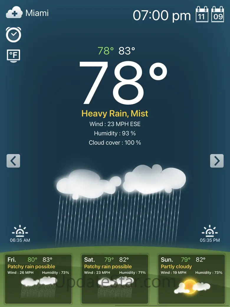 Weather for iPad! 1.7