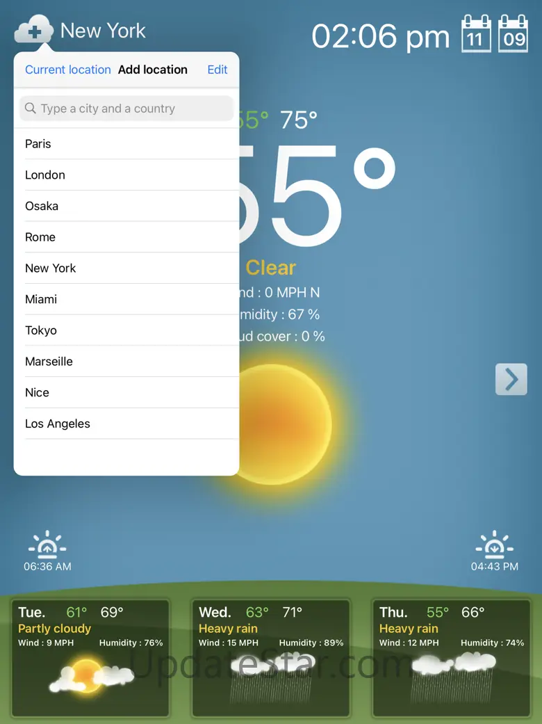 Weather for iPad! 1.7