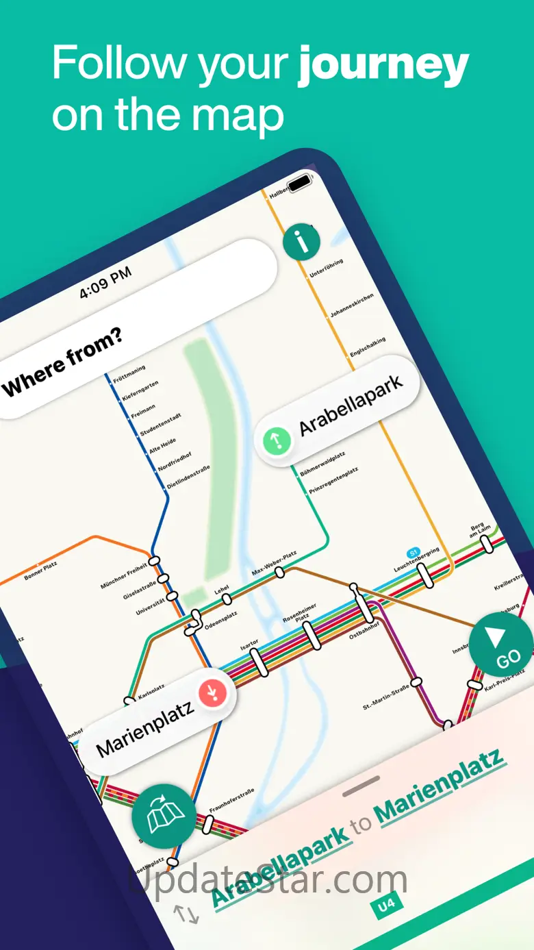 Munich Metro - map & route 4.1.0