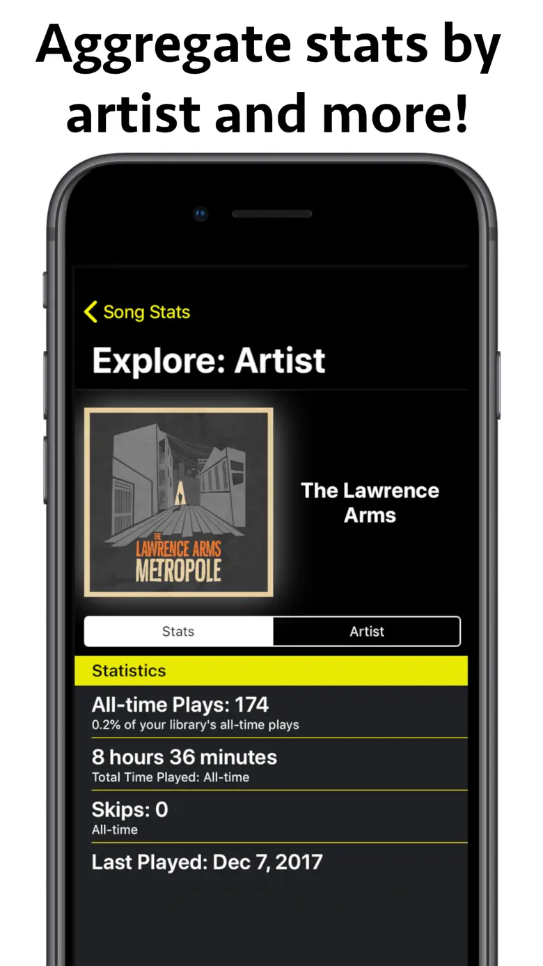 Song Stats for Apple Music 8.998