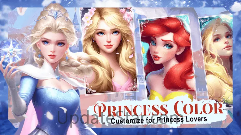 Princess Color by Numbers 1.0.74