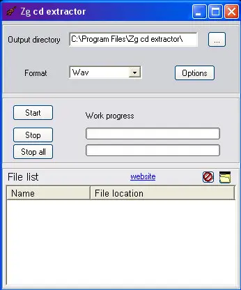 Zg cd extractor 1.1