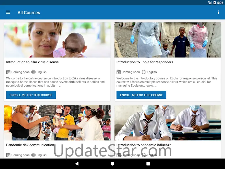 OpenWHO: Knowledge for Health  3.9.5