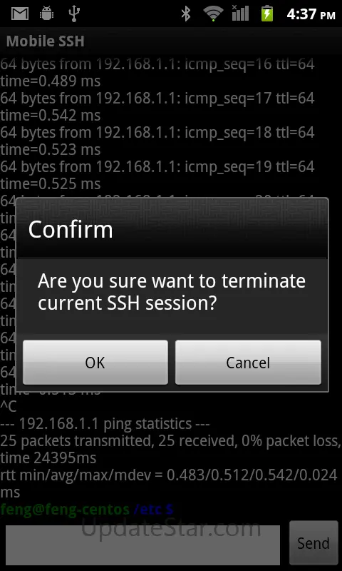 Mobile SSH (Secure Shell) 3.8