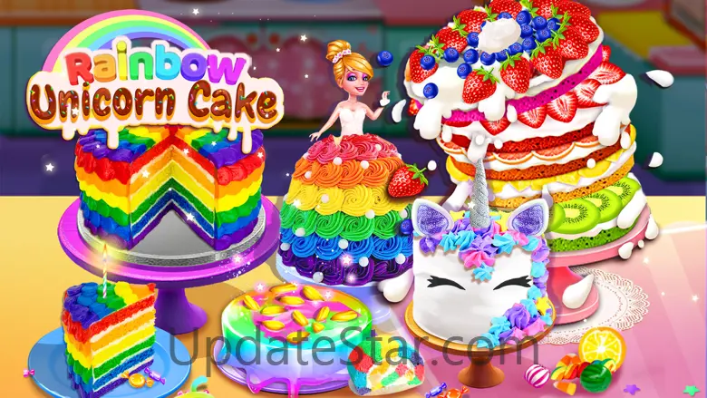 Rainbow Unicorn Cake Maker 1.3