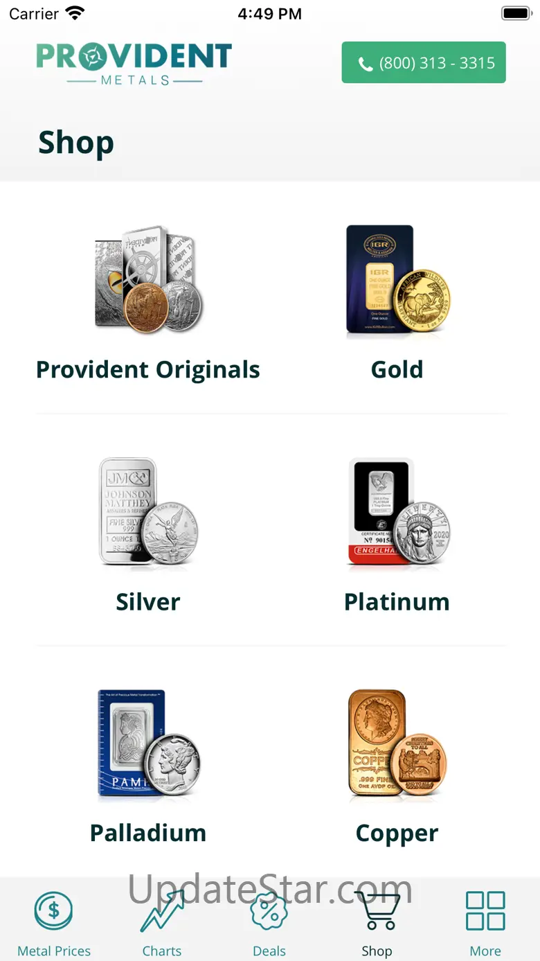 Gold & Silver Provident Metals 1.0.6