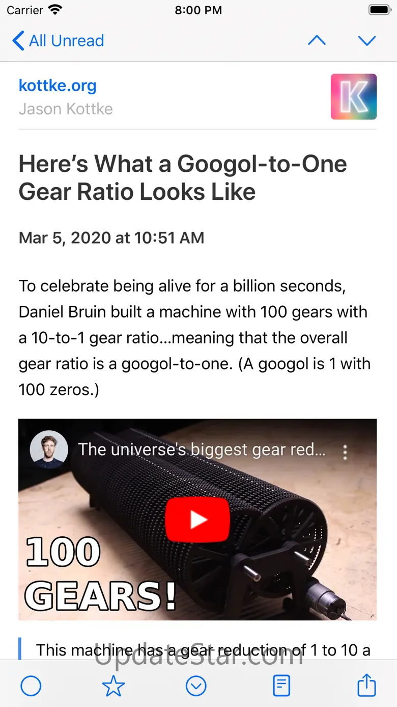 NetNewsWire: RSS Reader 6.1.5
