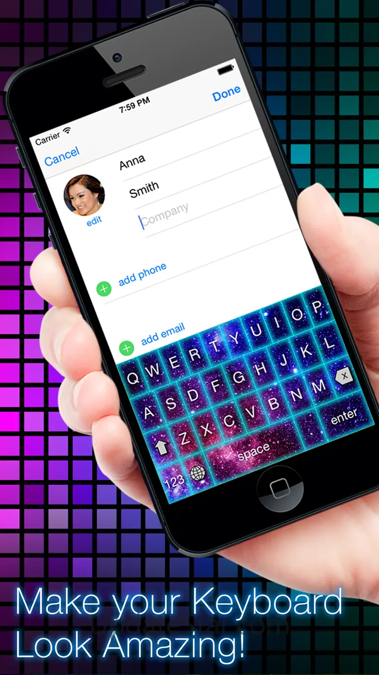 Glow Keyboard Customize Theme 2.1