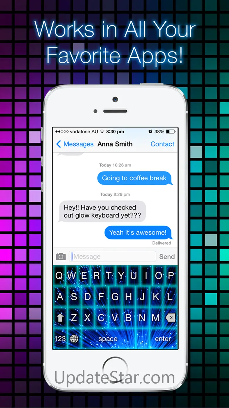 Glow Keyboard Customize Theme 2.1
