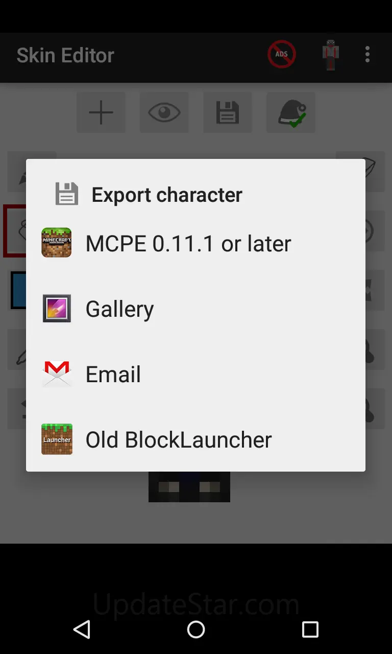 Skin Editor for Minecraft 9.3