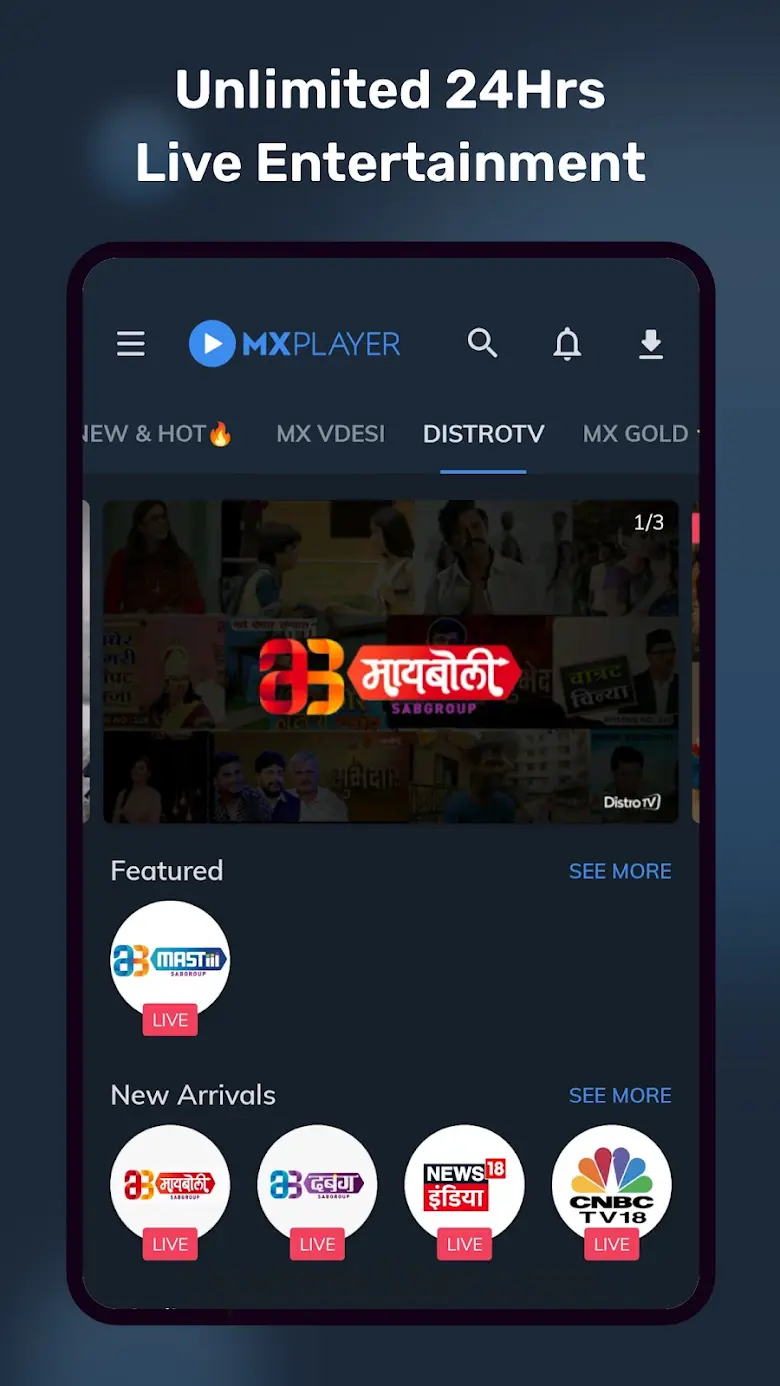 MX Player Online: OTT & Videos 1.3.21