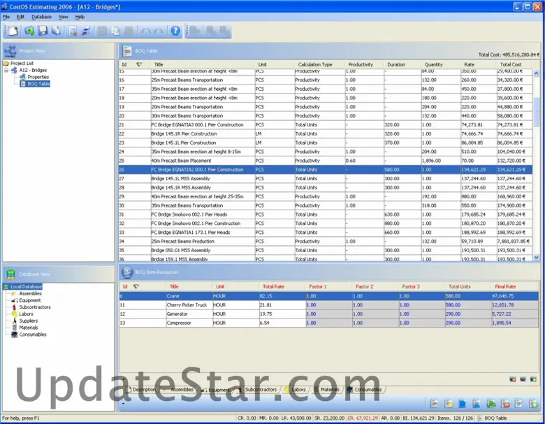 CostOS Estimating Standard Edition 1.8