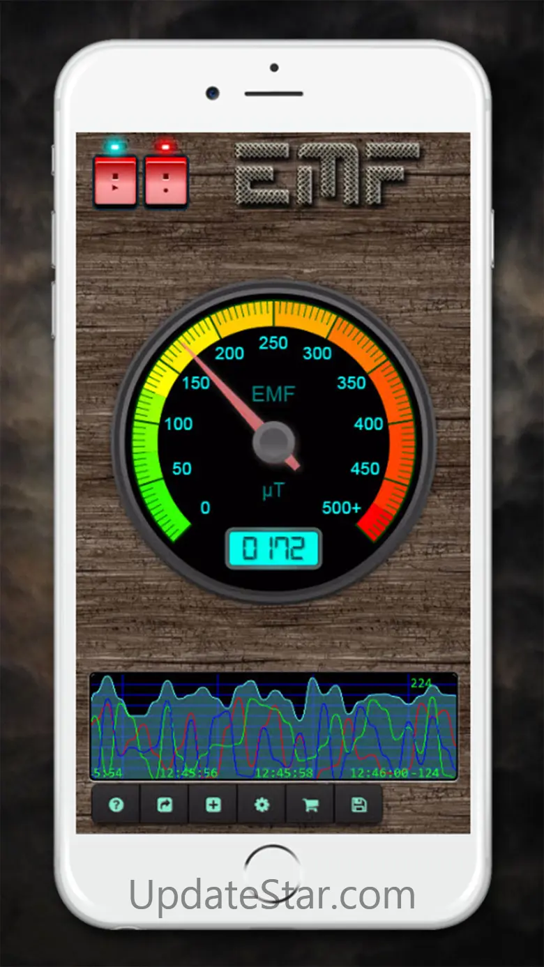 Paranormal EMF Recorder and Scanner 2.1