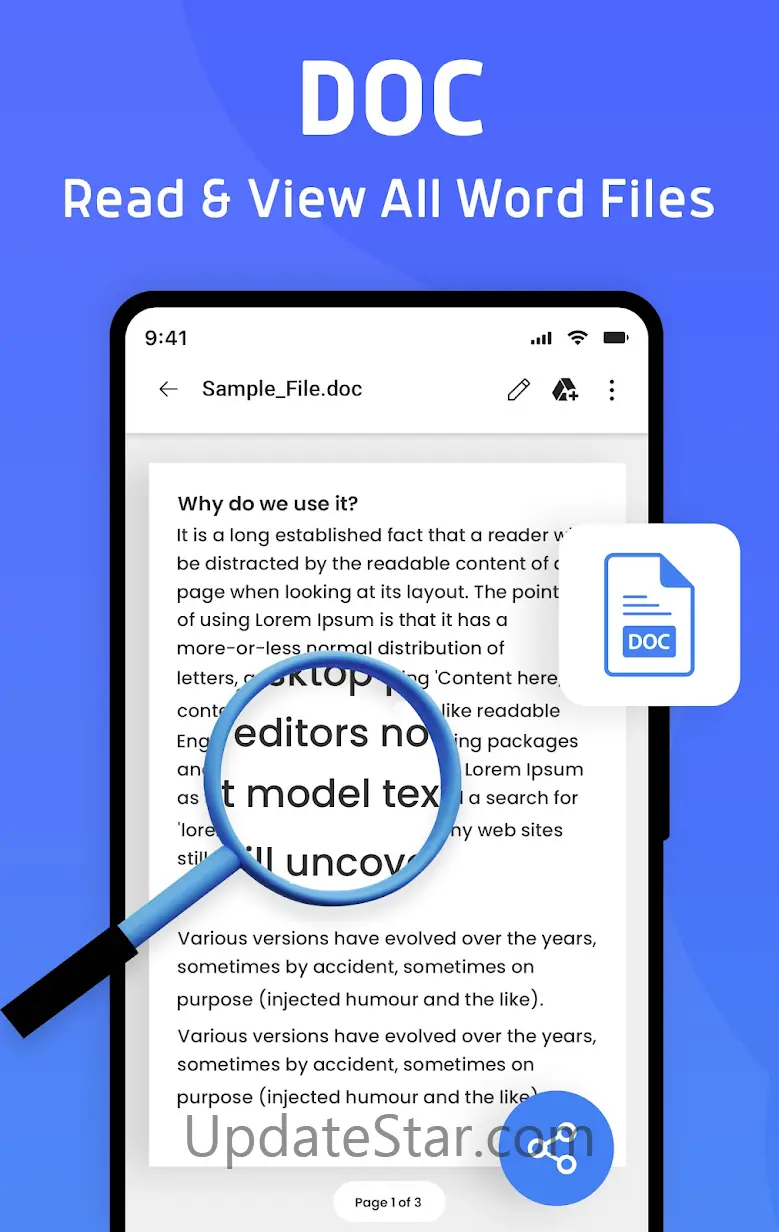 Document Reader PDF Word & XLS 2.2.8