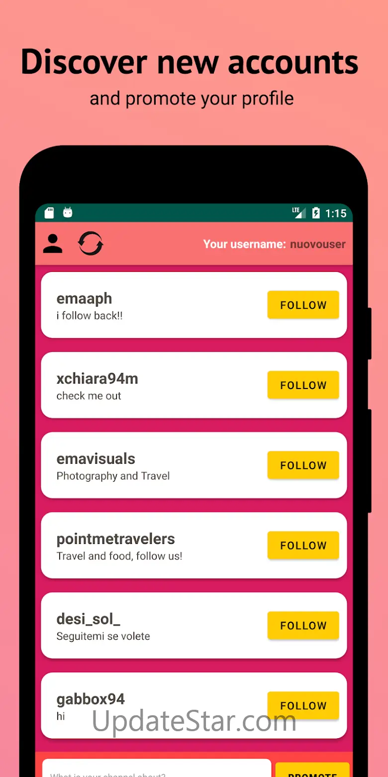 Followers Finder and likes 2.4.6