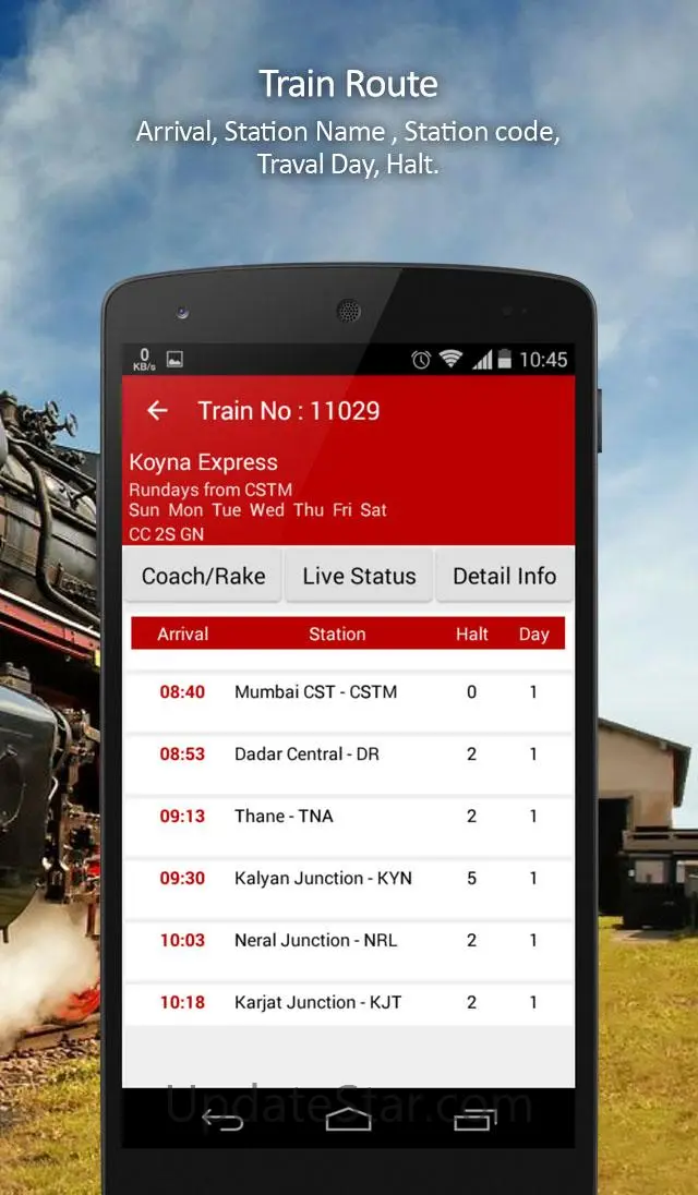 Indian Railway Time Table 1.0