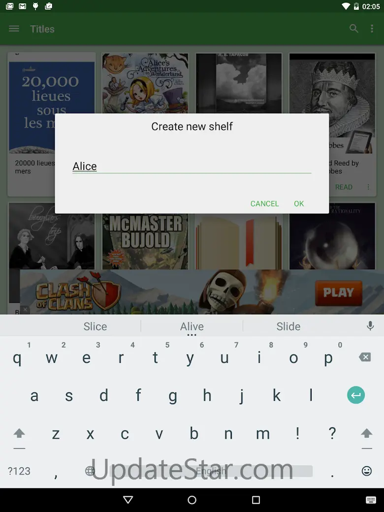 FBReader Bookshelf 1.7.2.4