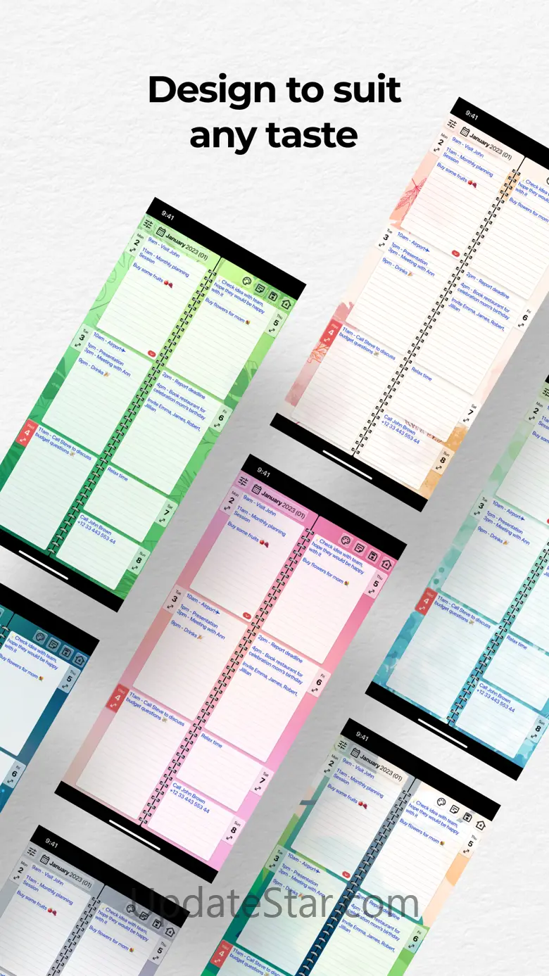 Paper Planner, Diary, Calendar 4.1.21
