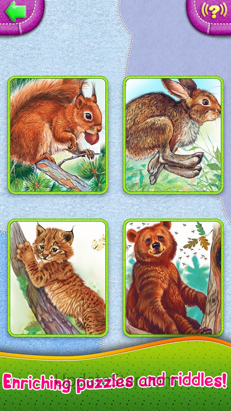 Animals words for kids! Rhymes 1.1.1