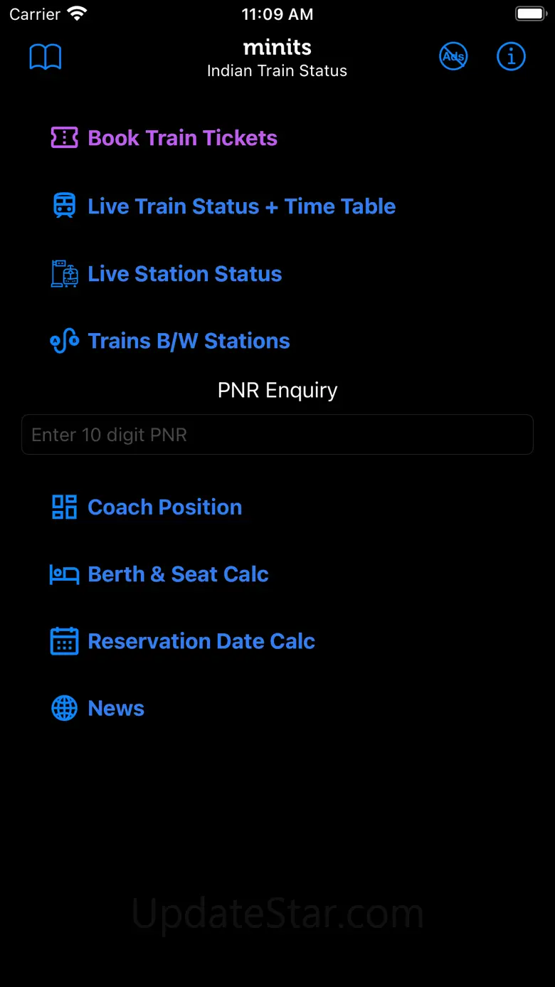Train Status:Where's my Train? 6.71