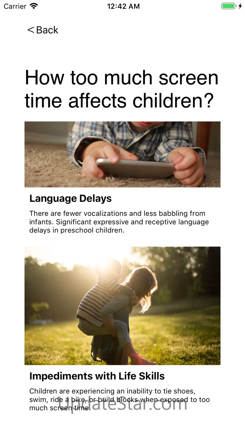 Child lock - black screen 4.0