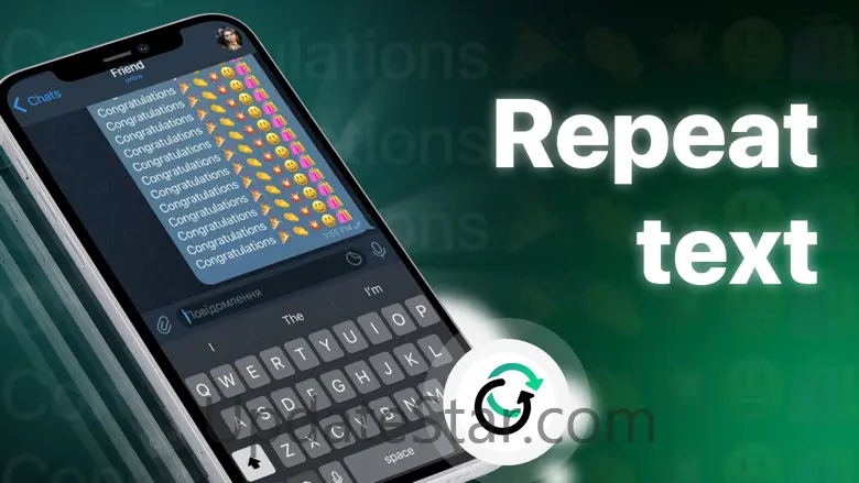 ReText: repeat text repeater 1.1.1