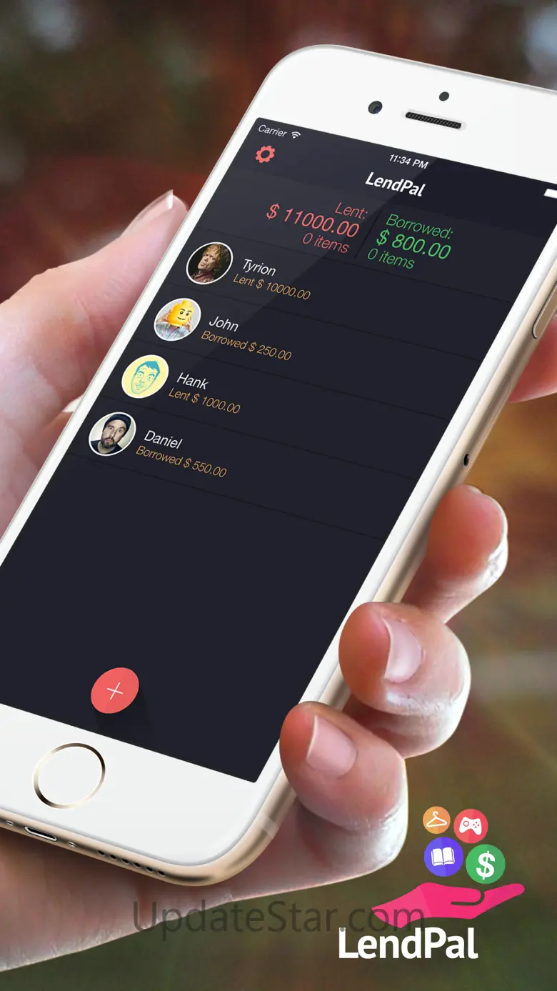 LendPal - Borrow & Lend Money + Items to Friends 1.1