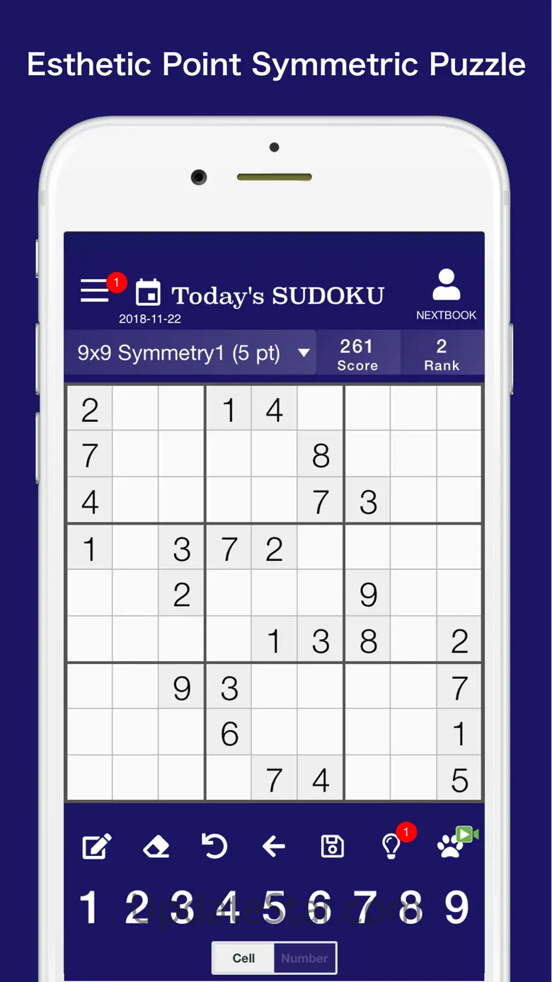 Sudoku — Next Number Puzzle 8.2.2