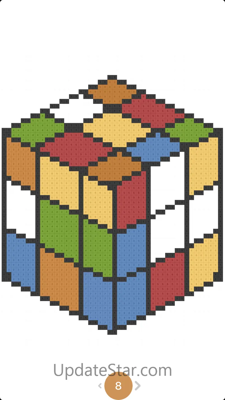 Pixel by Number Make Pixel Art 5.8