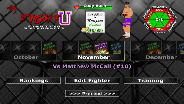 Weekend Warriors MMA 1.2.0