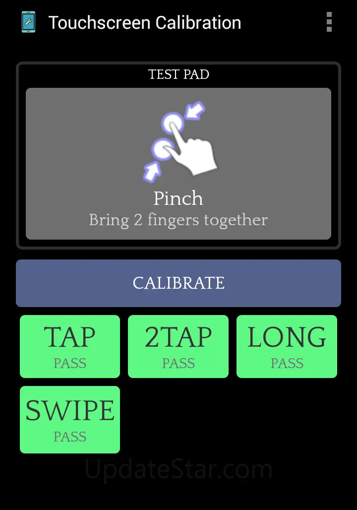 Touchscreen Calibration 8.1