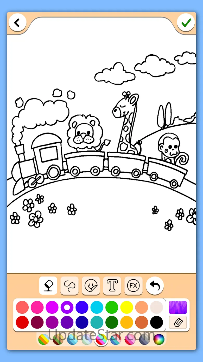 Train game: coloring book. 18.6.1