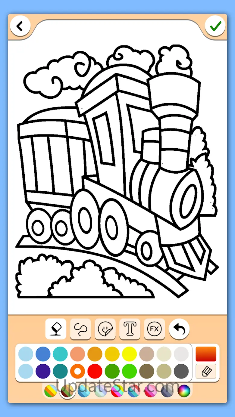 Train game: coloring book. 18.6.1