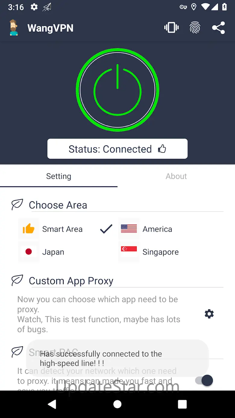 Wang VPN - Secure VPN 2.2.16