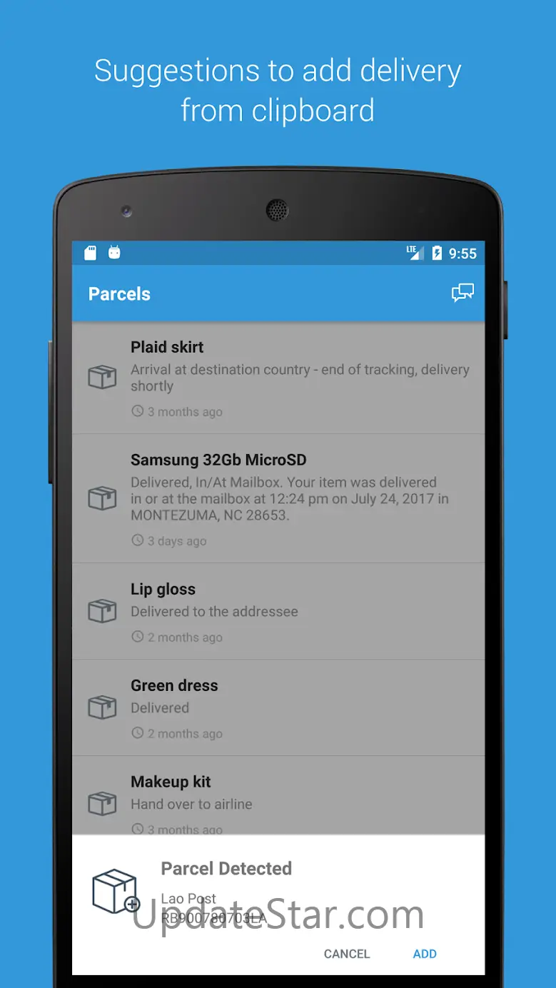 Parcels: Track Online Orders 3.0.5