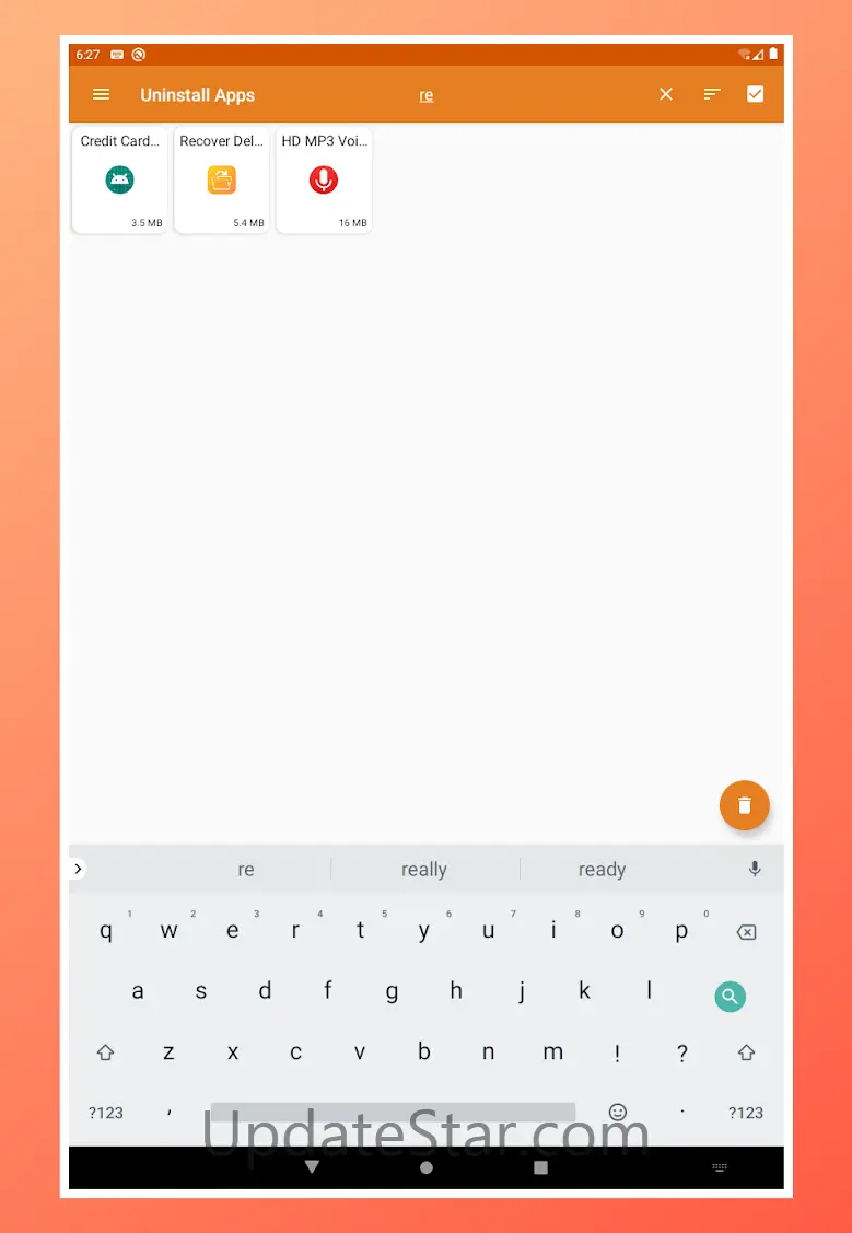 Delete apps: Remove apps 4.3