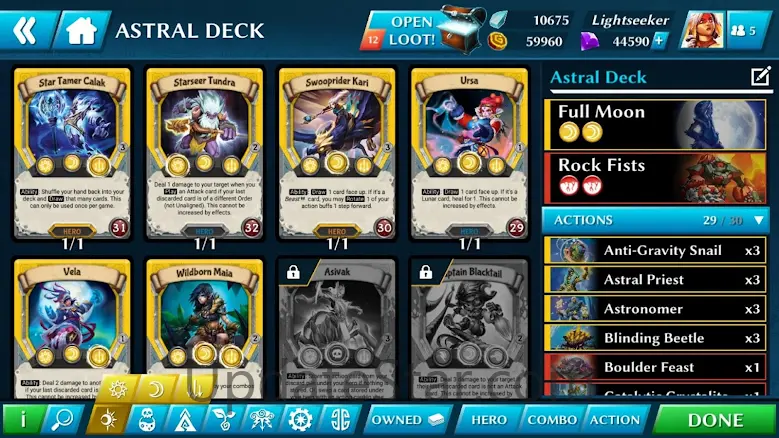 Lightseekers 0.19.0