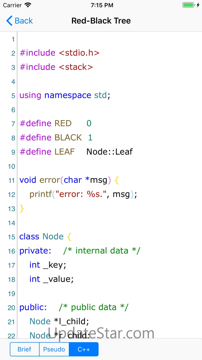 Data Structure Display 1.8.1