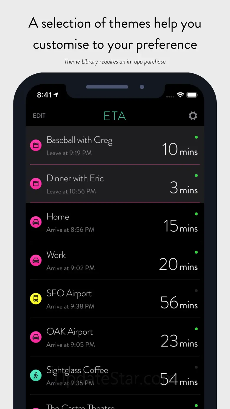 ETA - GPS & maps driving times 2.7.8