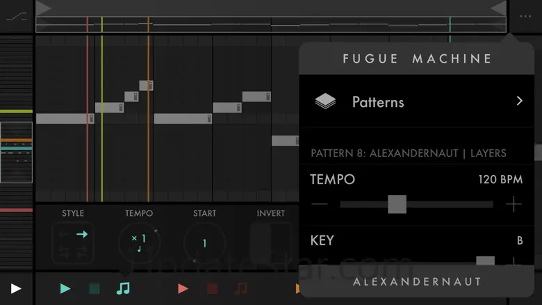 Fugue Machine : MIDI Sequencer 1.5.20