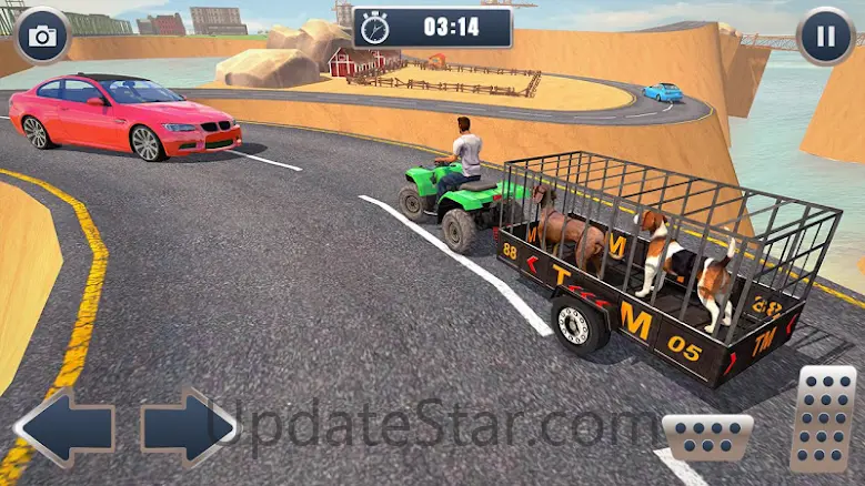ATV Bike Dog Transporter cart 1.16